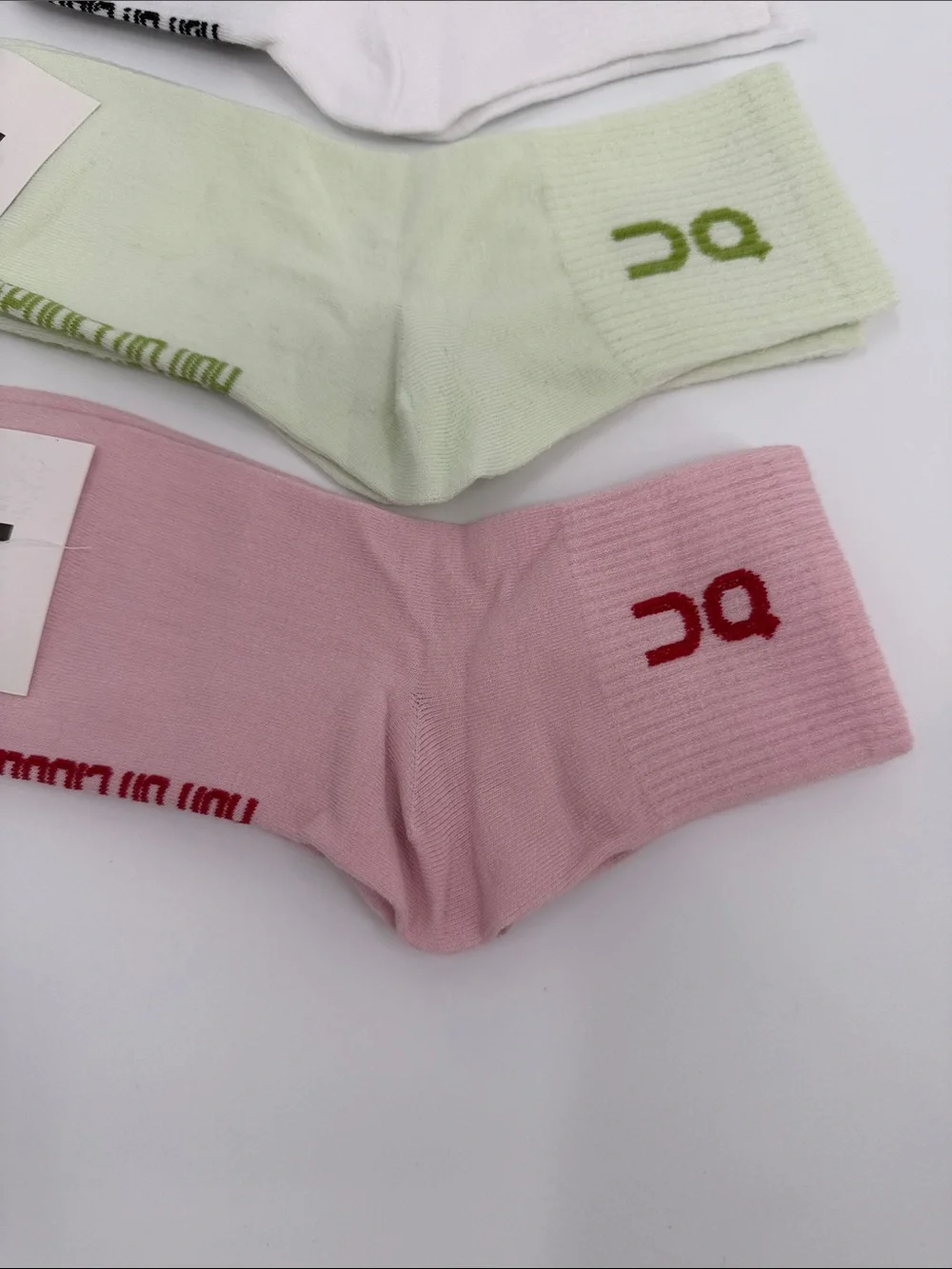 Ankle Socks - Pack of Pastel Colors (Blue, Mustard, White, Mint, Pink)